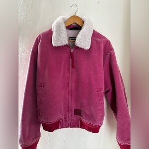 Acne Studios Denim Pink Bomber